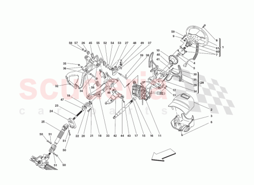 Part Diagram for Ferrari 195590