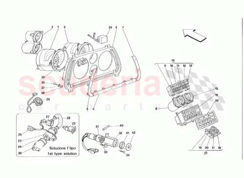 Part Diagram for Ferrari 120065