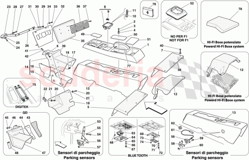 Part Diagram for Ferrari 80504900