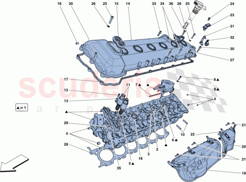 Part Diagram for Ferrari 342290
