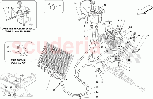 Part Diagram for Ferrari 222119