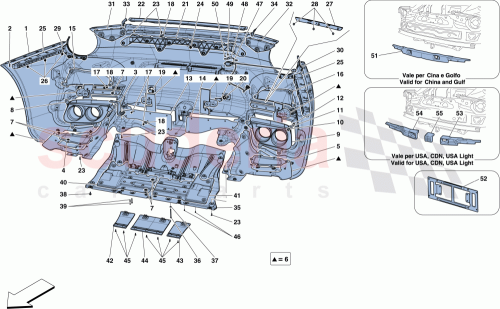 Part Diagram for Ferrari 87546400