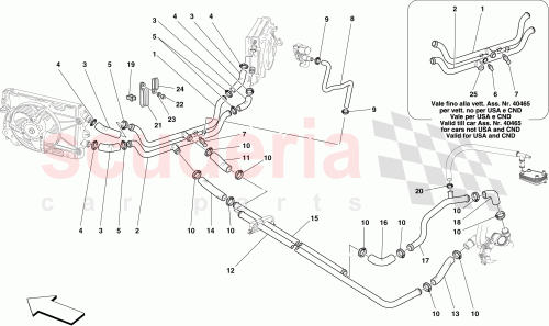 Part Diagram for Ferrari 216373