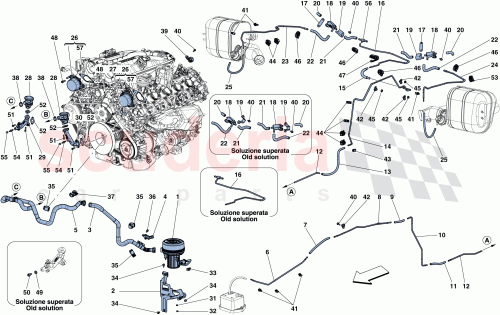 Part Diagram for Ferrari 11730624