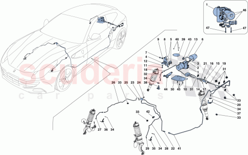 Part Diagram for Ferrari 275321