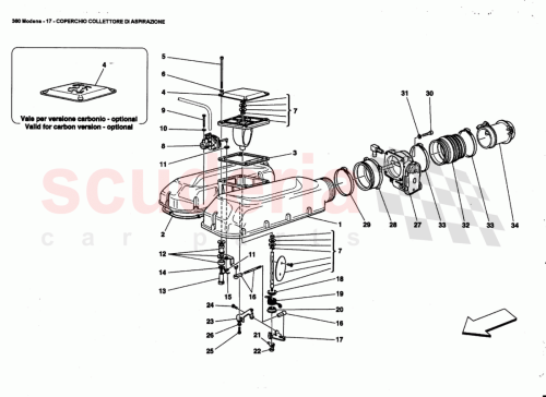 Part Diagram for Ferrari 182087