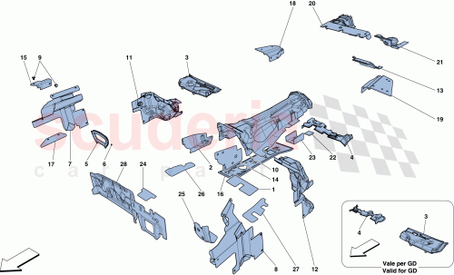 Part Diagram for Ferrari 87812200