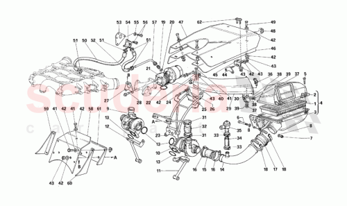 Part Diagram for Ferrari 136425