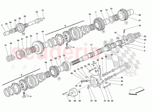 Part Diagram for Ferrari 14453281