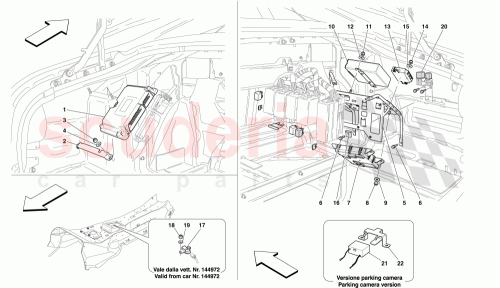Part Diagram for Ferrari 240674