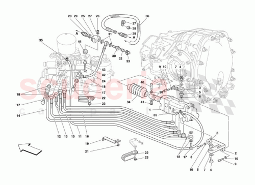 Part Diagram for Ferrari 212821