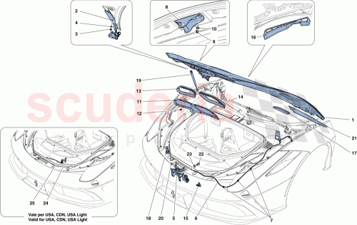 Part Diagram for Ferrari 83807100