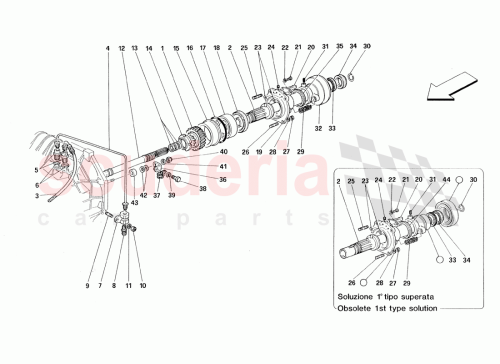 Part Diagram for Ferrari 142060
