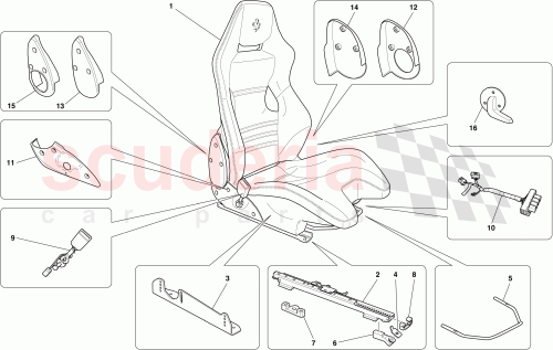 Part Diagram for Ferrari 83860400