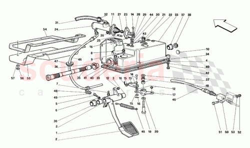 Part Diagram for Ferrari 112152