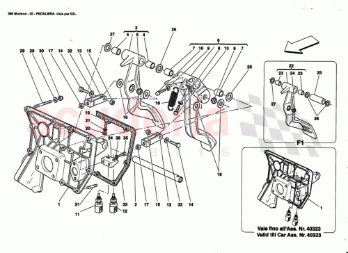 Part Diagram for Ferrari 176168