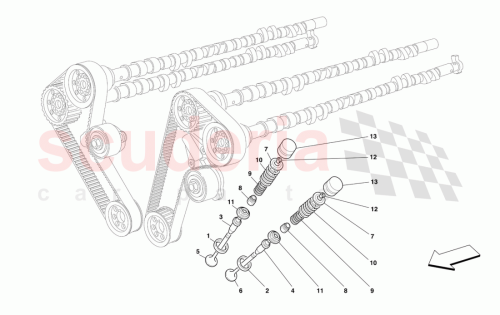 Part Diagram for Ferrari 167378