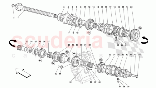 Part Diagram for Ferrari 152479