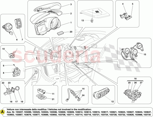 Part Diagram for Ferrari 252803