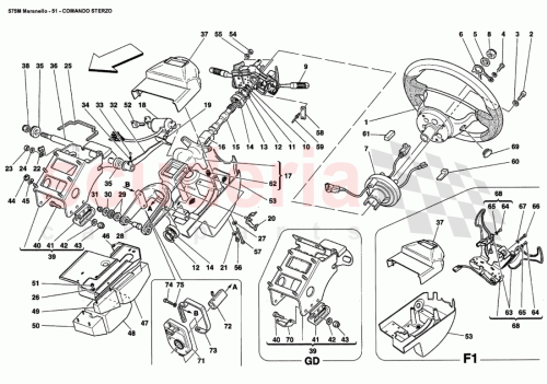 Part Diagram for Ferrari 182645