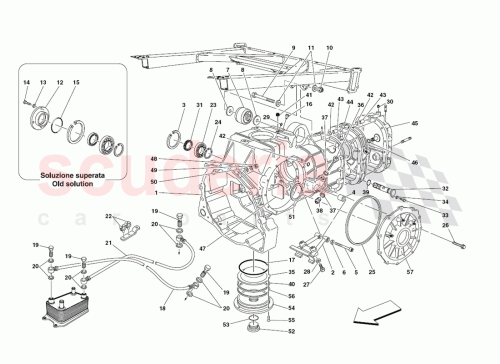 Part Diagram for Ferrari 198166