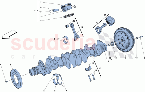 Part Diagram for Ferrari 266474