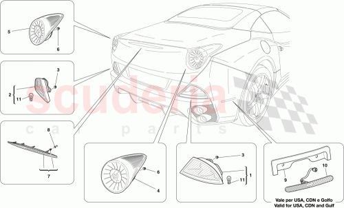 Part Diagram for Ferrari 227282