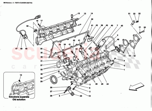Part Diagram for Ferrari 173540