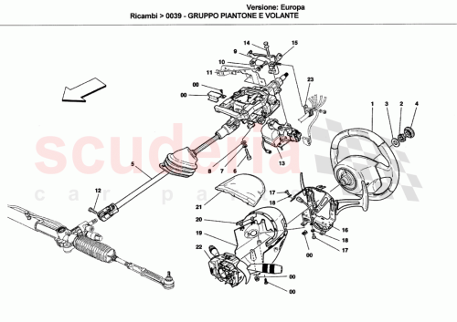 Part Diagram for Ferrari 820235