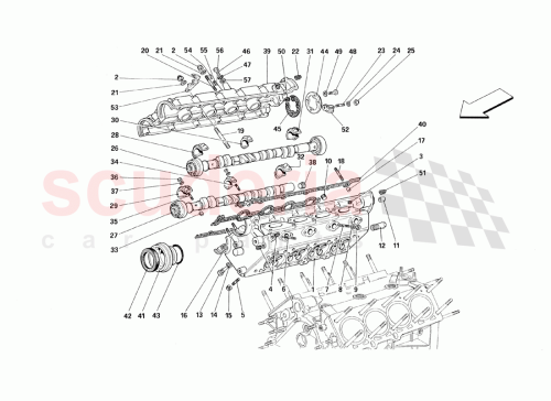 Part Diagram for Ferrari 129544