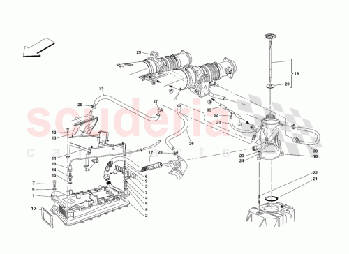 Part Diagram for Ferrari 177576
