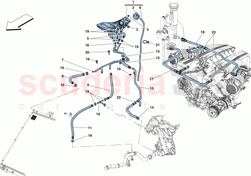 Part Diagram for Ferrari 284024