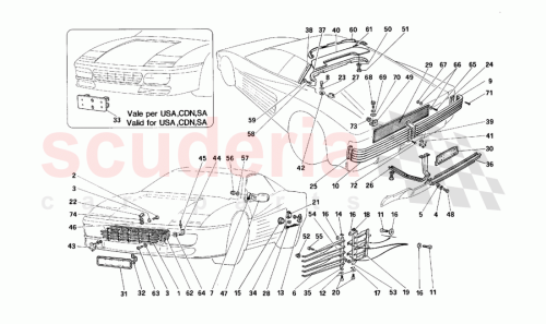 Part Diagram for Ferrari 986800