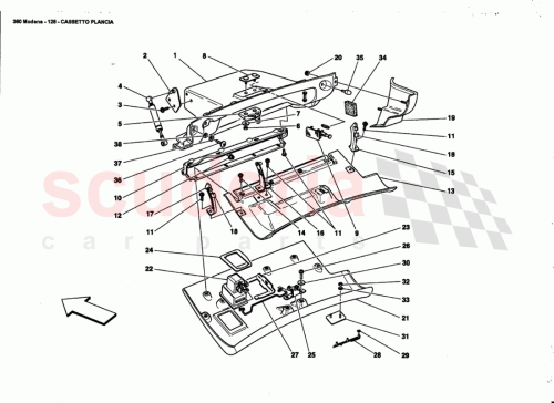 Part Diagram for Ferrari 171968