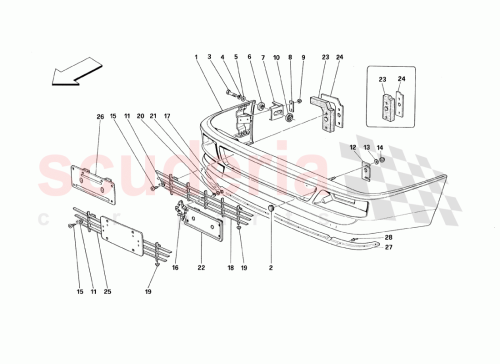 Part Diagram for Ferrari 83203500