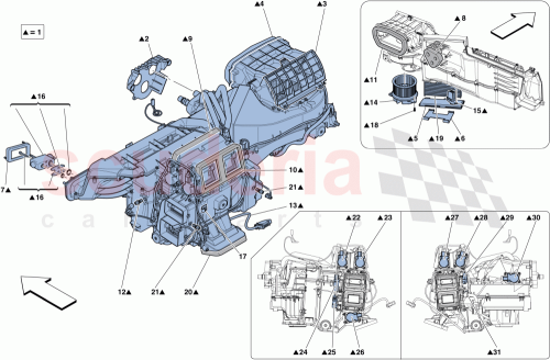 Part Diagram for Ferrari 82386900