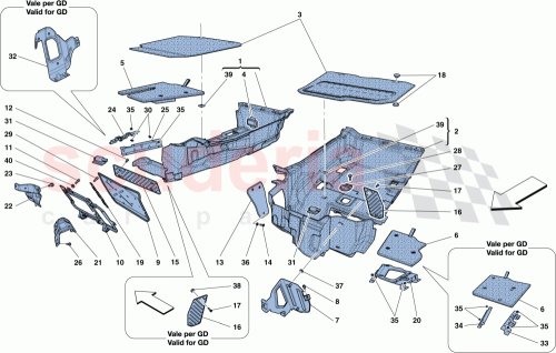 Part Diagram for Ferrari 823822