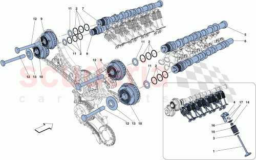 Part Diagram for Ferrari 328693