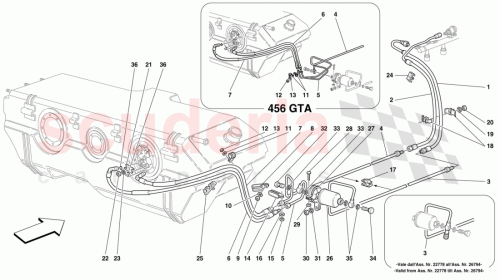 Part Diagram for Ferrari 164707