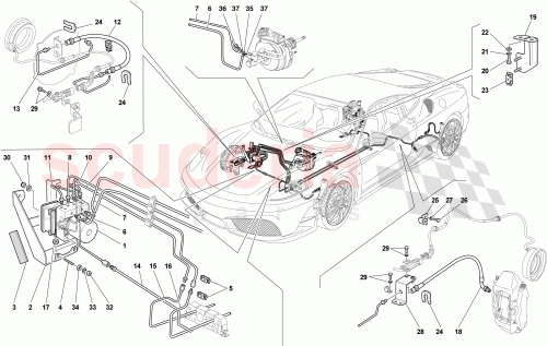 Part Diagram for Ferrari 228956