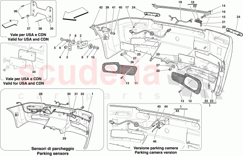 Part Diagram for Ferrari 68314510