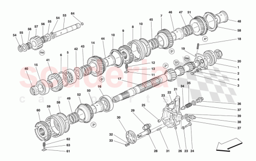 Part Diagram for Ferrari 150576