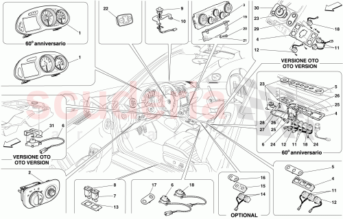 Part Diagram for Ferrari 232228