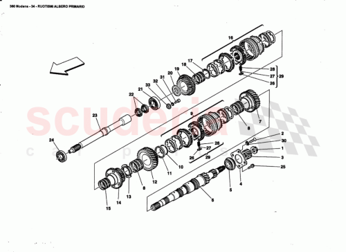 Part Diagram for Ferrari 183966