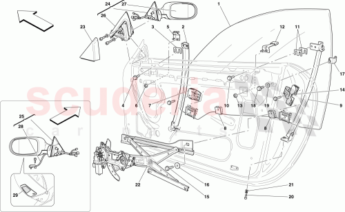 Part Diagram for Ferrari 68977110