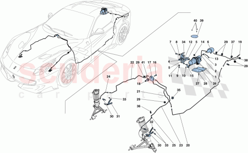 Part Diagram for Ferrari 324561
