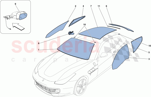 Part Diagram for Ferrari 87715400