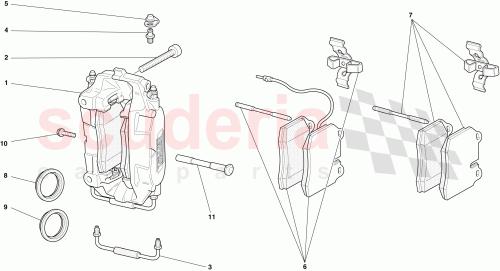 Part Diagram for Ferrari 182123