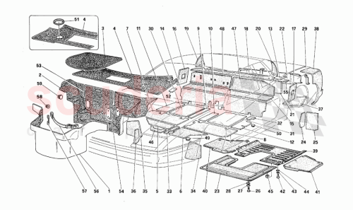 Part Diagram for Ferrari 64544000