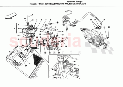 Part Diagram for Ferrari 238510